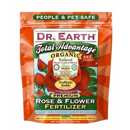 Total Advantage Rose & Flower Organic Fertilizer, 4-6-2, 4-Lb. Poly Bag