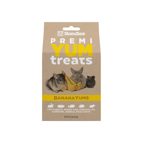 Standlee PremiYum BananaYums for Small Animal Treats