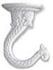 LARGE SWAG HOOK-WHITE (C127WCC)