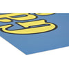 Hillman Blue and Yellow Garage Sale Sign