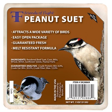 Friends Of Flight® Peanut Suet