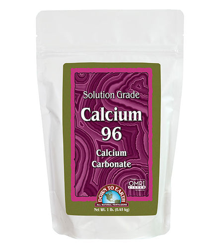 Down to Earth Calcium 96 OMRI Organic Solution Grade