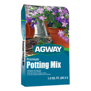 AGWAY PREMIUM POTTING MIX 1 CU. FT.