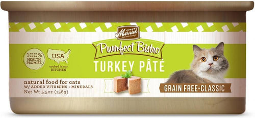 Merrick Purrfect Bistro Turkey Pate Grain Free Canned Cat Food