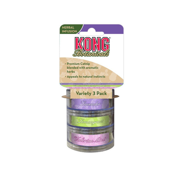 KONG Botanicals Catnip 3-pack Variety