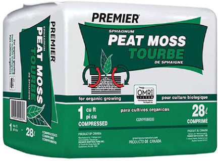 PREMIER PEAT MOSS  SPHAGNUM 1 CU FT