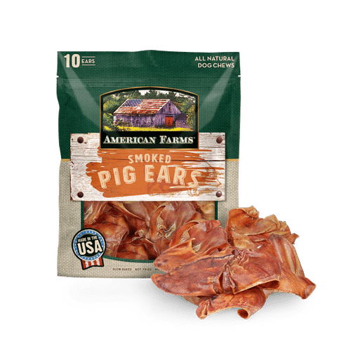 American Farms Pig Ear Smoked (10 Count)