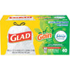 Glad 13 Gal. White Febreze Fresh LeakGuard Tall Kitchen Trash Bag (40-Count)