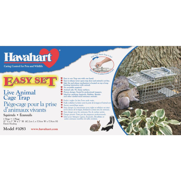 Havahart Galvanized Steel 17 In. Live Squirrel Trap - Mt. Sinai