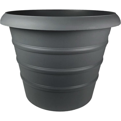 Myers Marina 16 In. Dia. Slate Blue Poly Planter