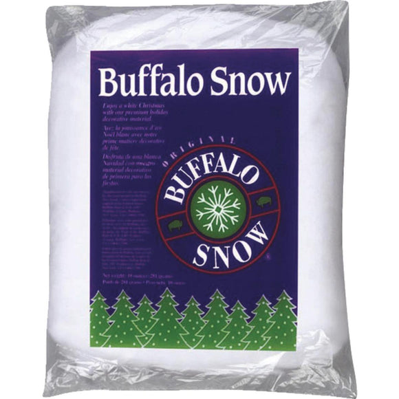Buffalo Snow Polyester 10 Oz. Artificial Snow Fluff