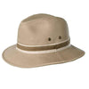 Stetson 'Durango' Cotton Safari Hat Khaki Medium