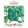 Grow Organic Pepper, Sweet Cal Wonder