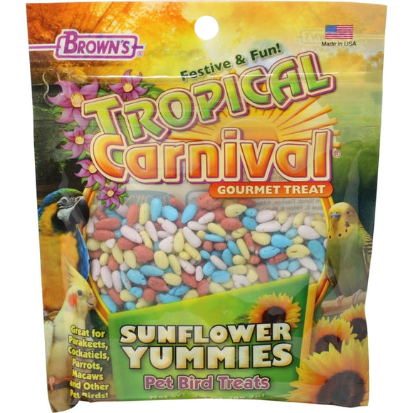 TROPICAL CARNIVAL SUNFLOWER YUMMIES BIRD TREAT