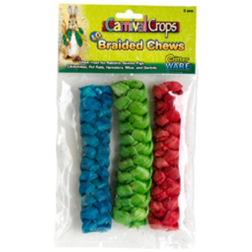 BRAIDED CHEWS FOR SMALL ANIMALS